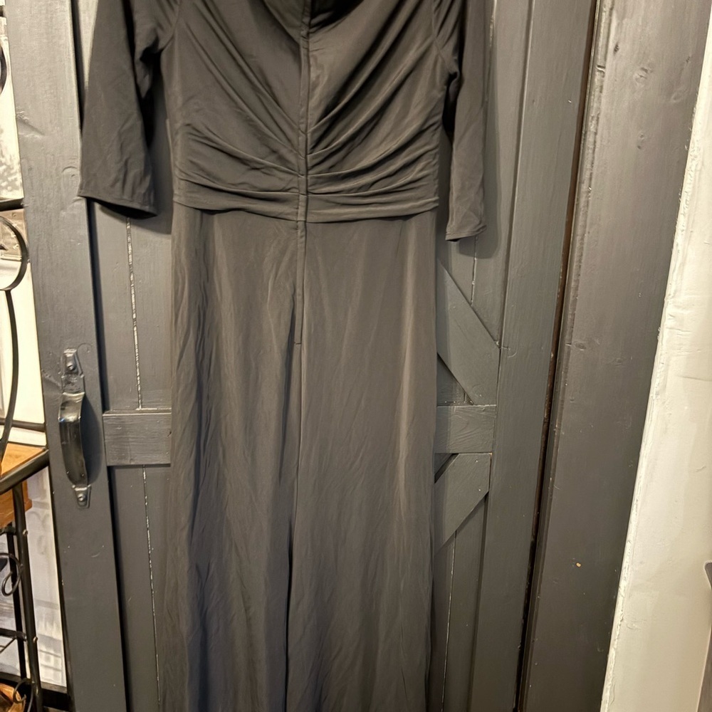 La Femme Elegant Black Dress